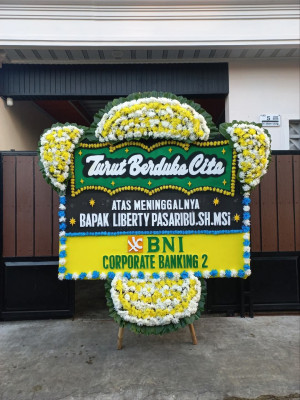 Papan Bunga Duka di Margasana