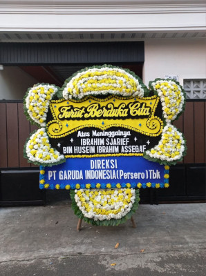 Papan Bunga Duka di Margasana