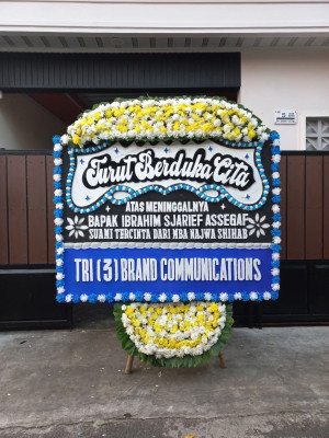 Papan Bunga Duka di Margasana